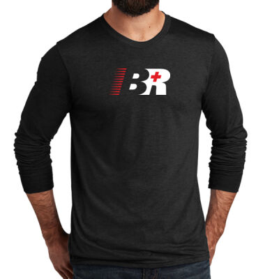 BR - Unisex Tri Blend Long Sleeve Tee Thumbnail