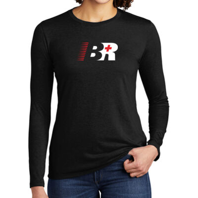 BR - Women's Tri Blend Long Sleeve Tee Thumbnail
